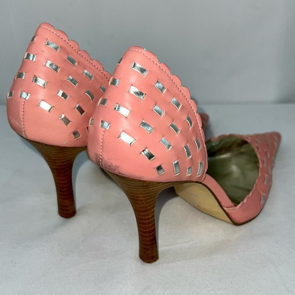 Bakers Pink Stacia Pointed Toe Heels - Picture 4 of 10